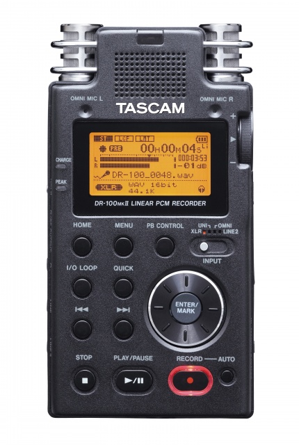 TASCAM - DR 100 MKII رکورد دستی